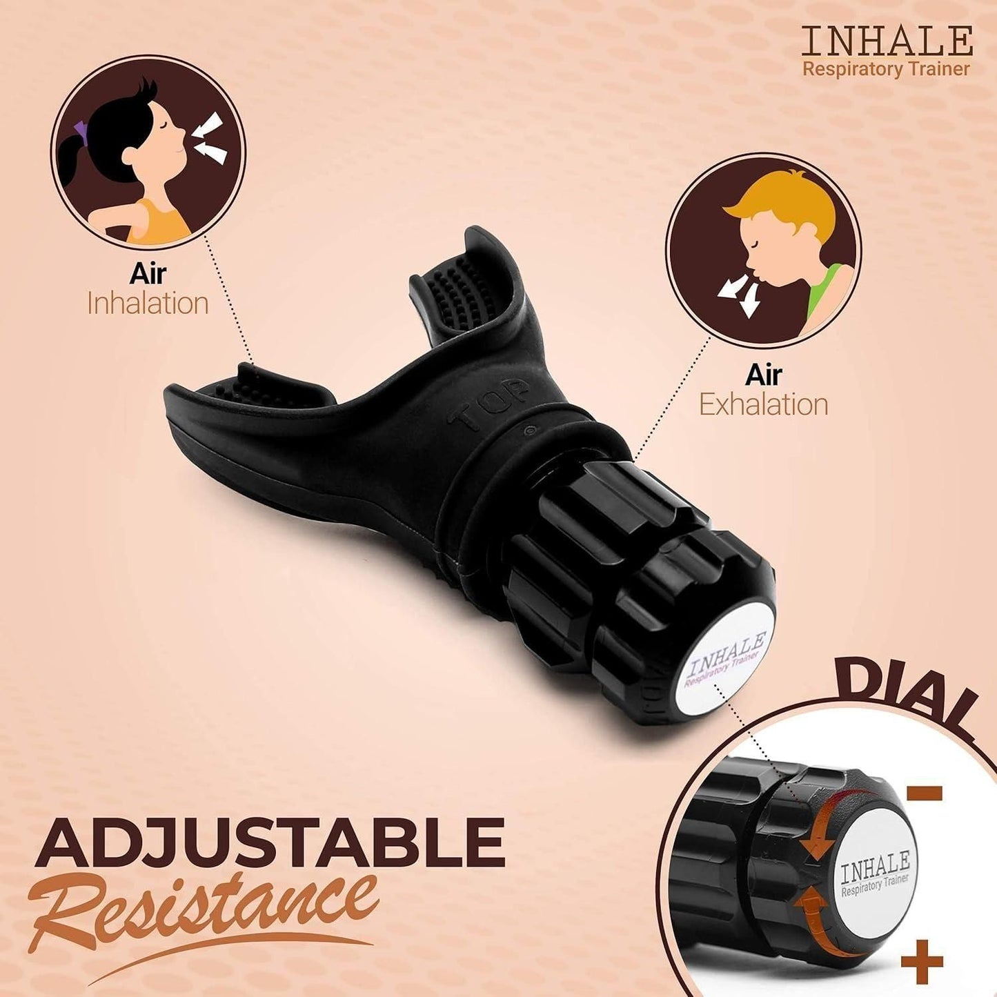 ZYM FREAK Breathing Exercise Device
