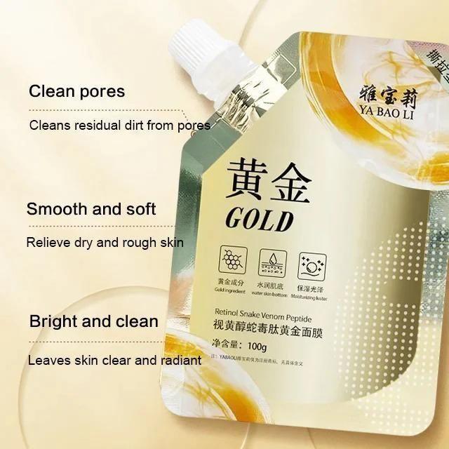 GLOW Retinol Snake Venom Gold Mask