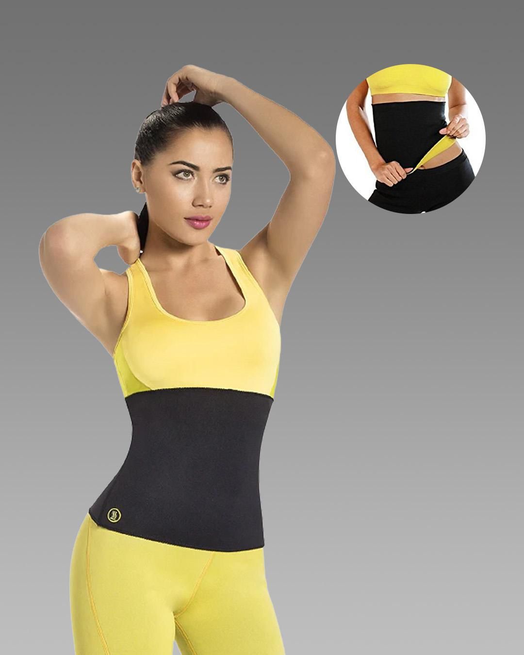 SLIM Sweat Belt - Hot Body Shaper Belly Fat Burner For Men & Women