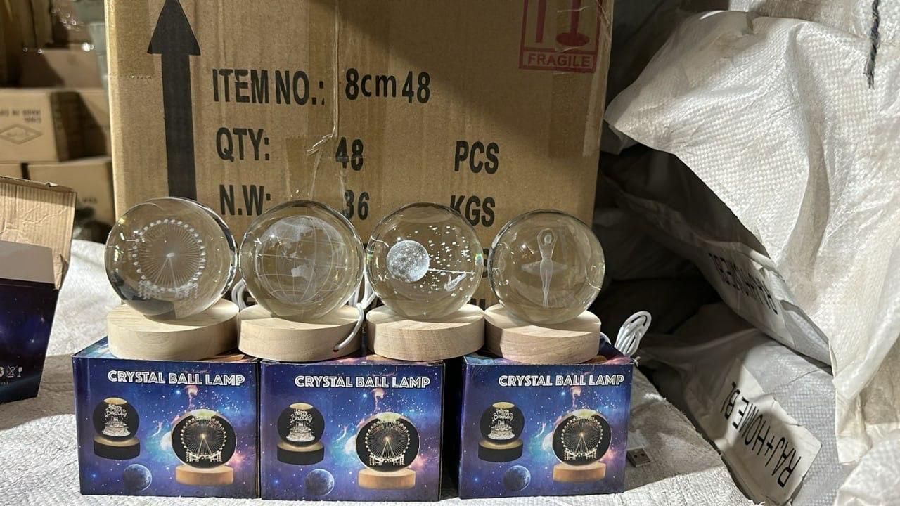 LOVE 3D Crystal Lamp Ball(Assorted Design)