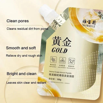 GLOW Retinol Snake Venom Gold Mask