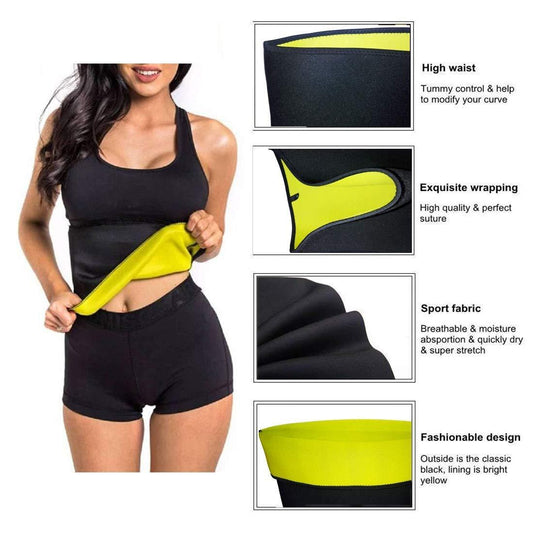SLIM Sweat Belt - Hot Body Shaper Belly Fat Burner For Men & Women