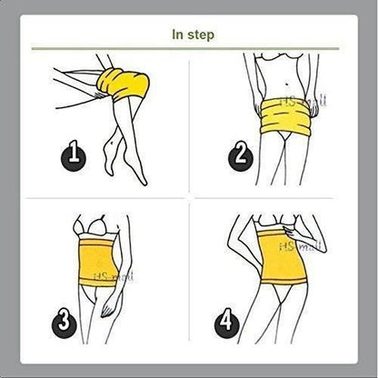 SLIM Sweat Belt - Hot Body Shaper Belly Fat Burner For Men & Women